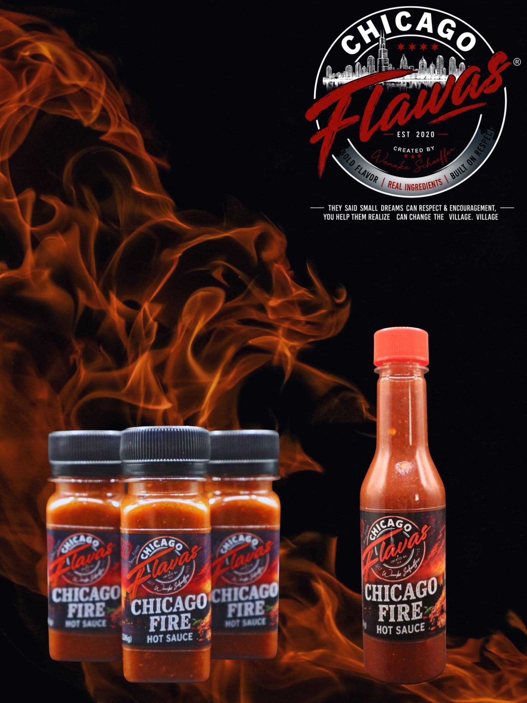 Chicago Fire Hot Sauce