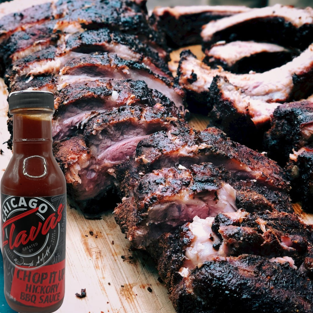Chicago Flavas Chop It Up Hickory BBQ Sauce 🔥