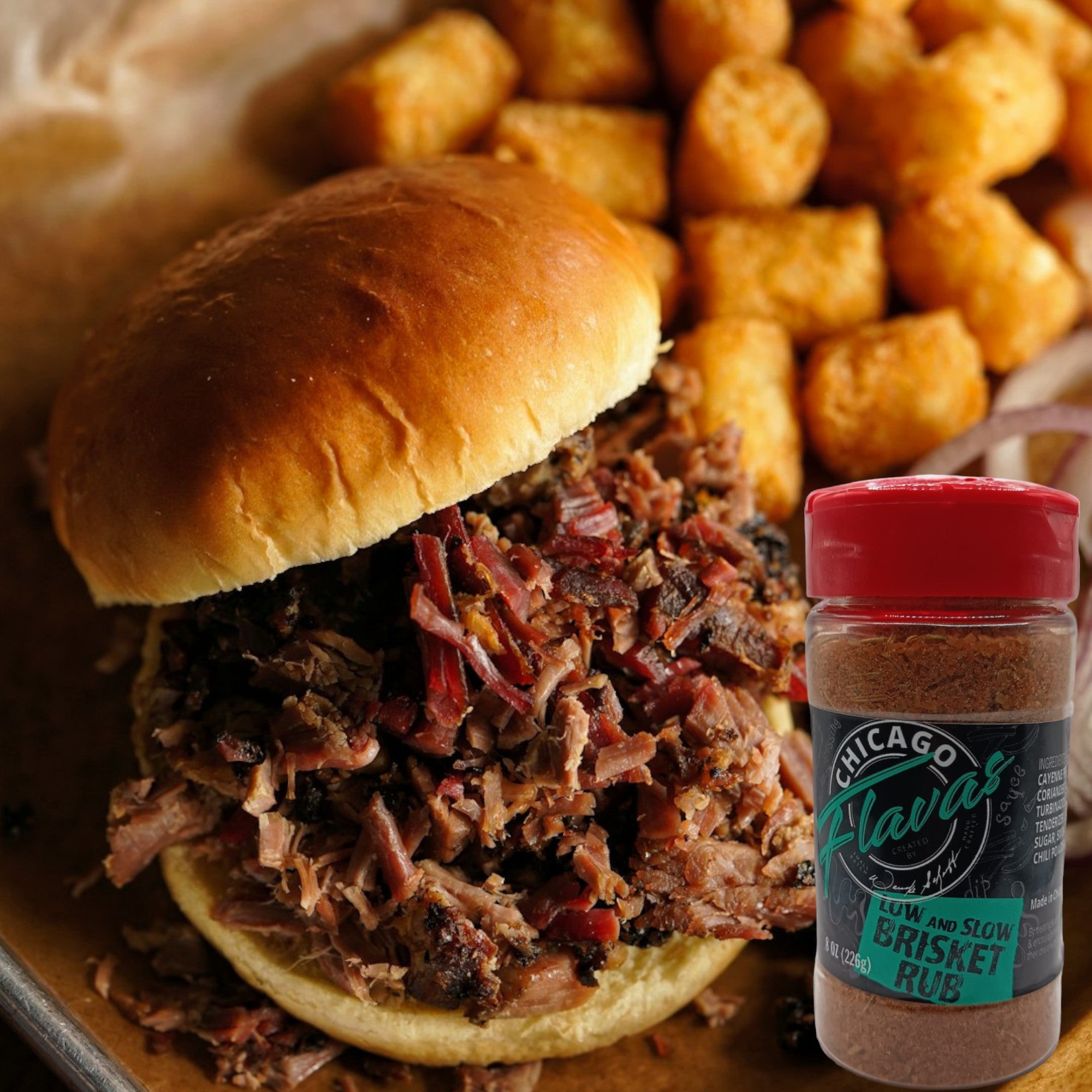 Chicago Flavas Low and Slow Brisket Rub 🔥