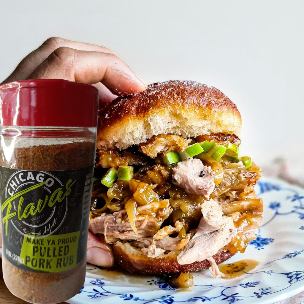 Chicago Flavas Pull Pork Rub 🔥