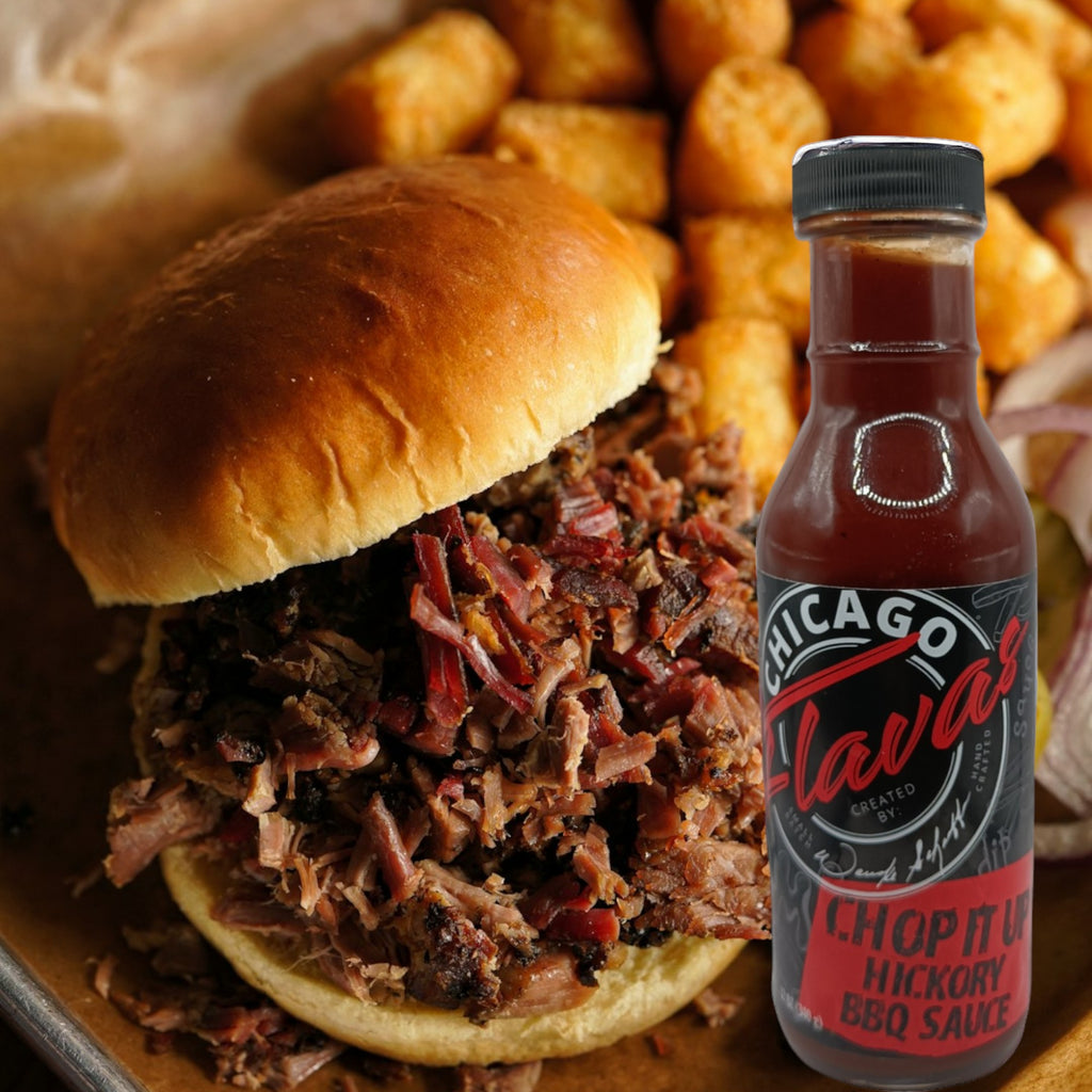 Chicago Flavas Chop It Up Hickory BBQ Sauce 🔥