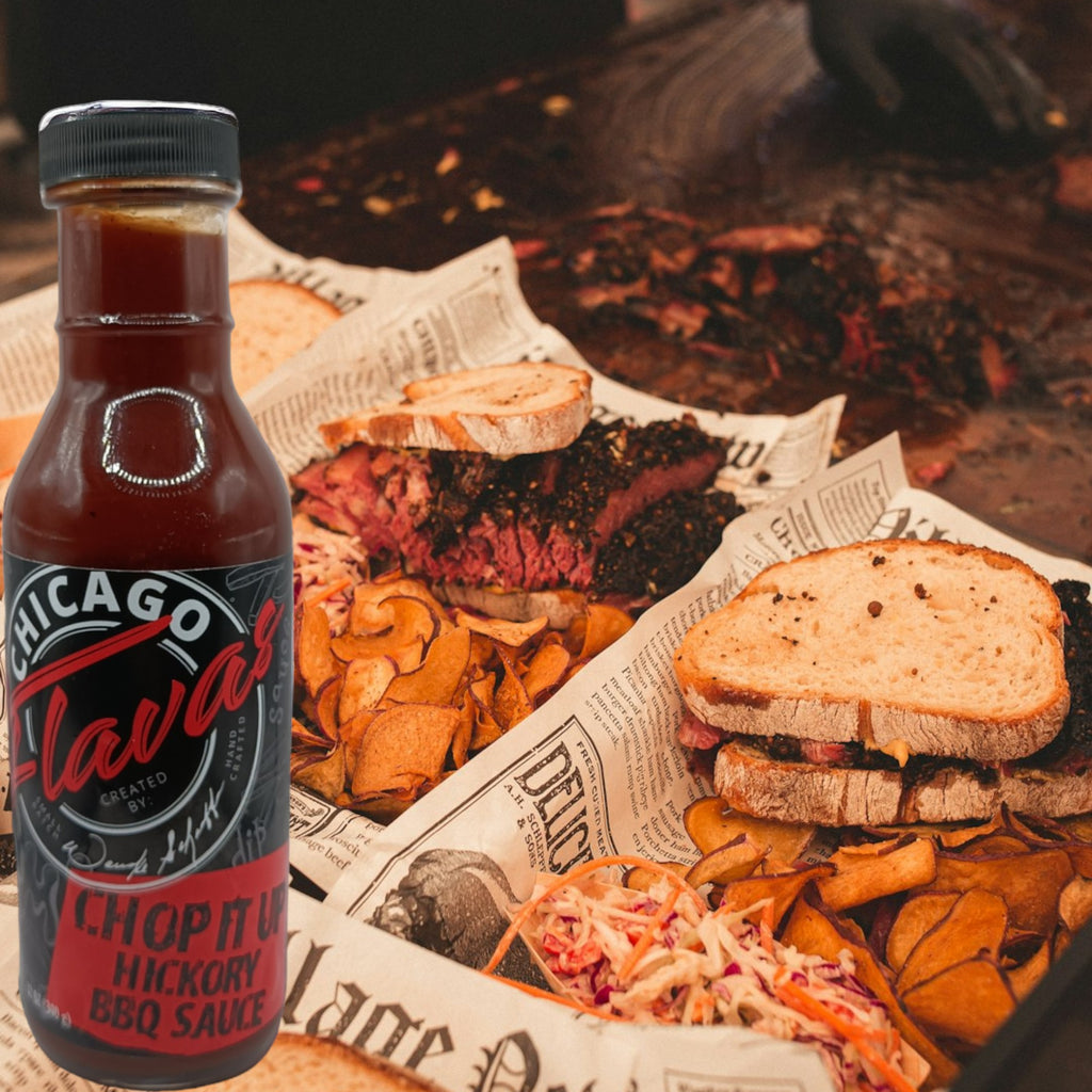 Chicago Flavas Chop It Up Hickory BBQ Sauce 🔥