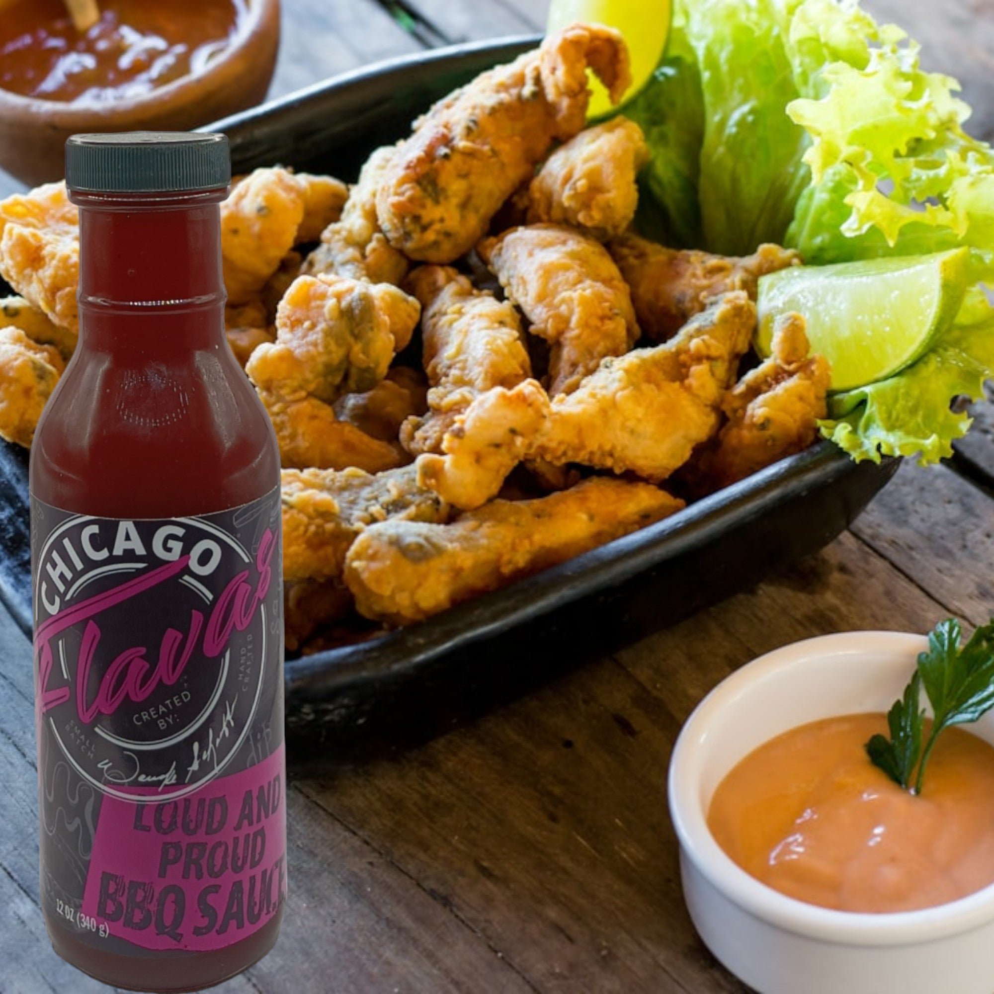 Chicago Flavas Loud & Proud Sweet BBQ Sauce 🔥