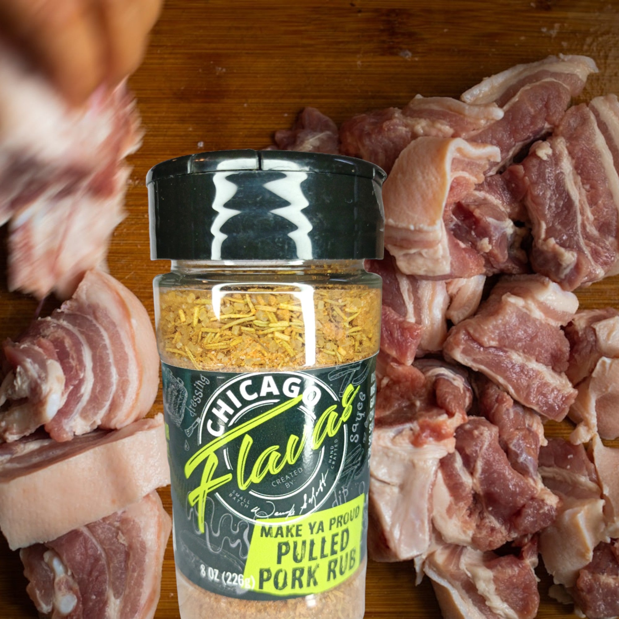 Chicago Flavas Pull Pork Rub 🔥
