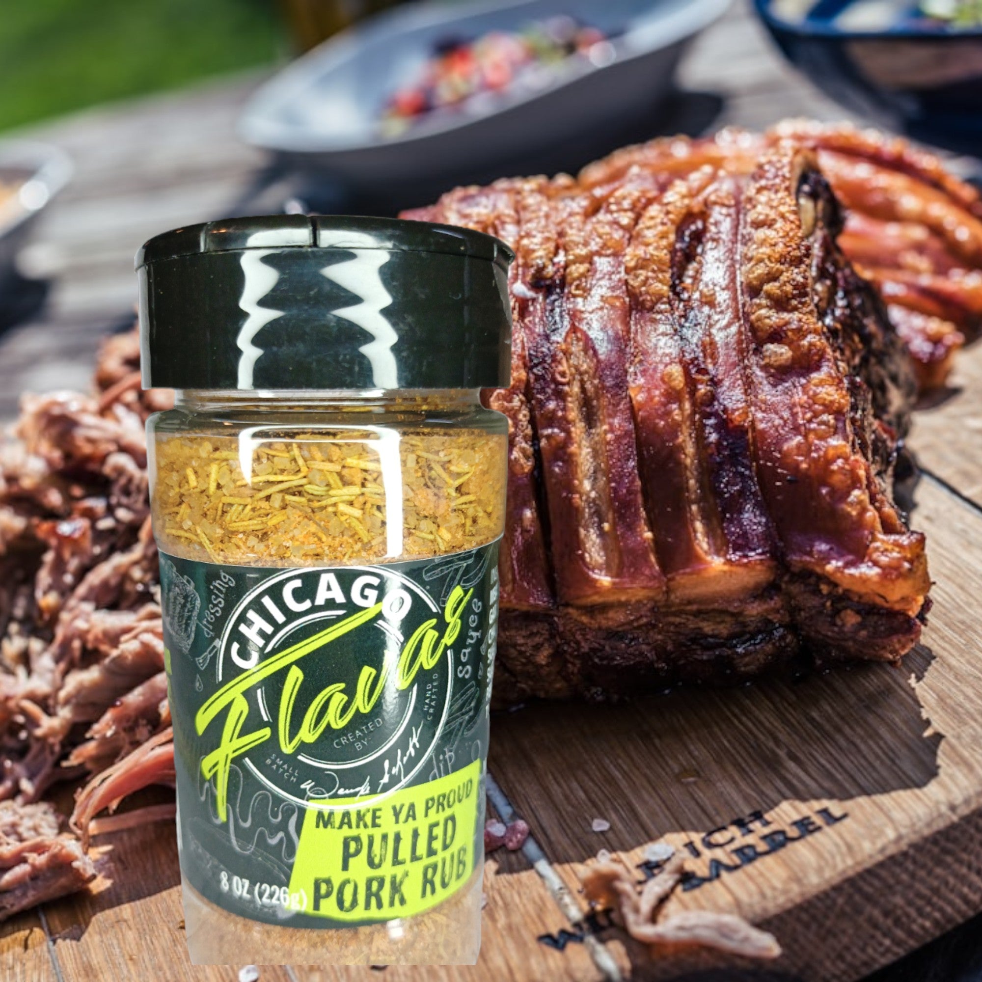 Chicago Flavas Pull Pork Rub 🔥