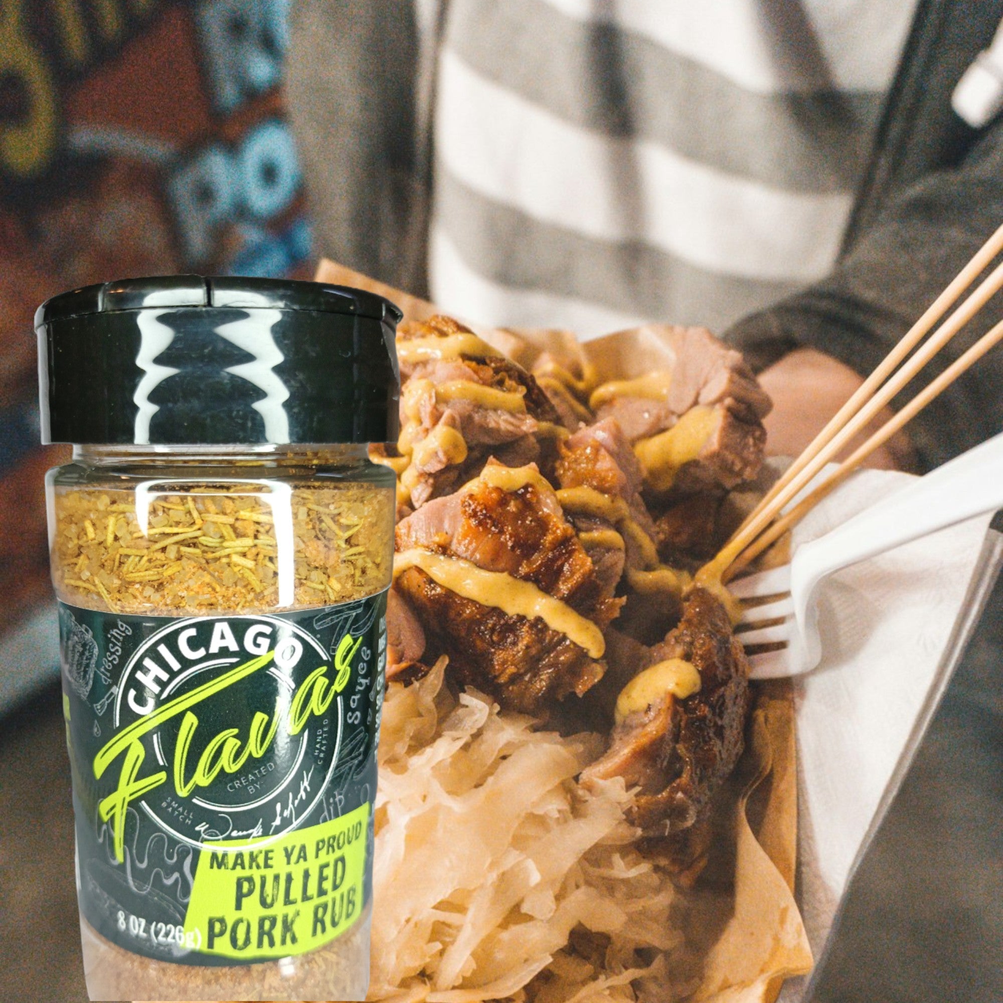 Chicago Flavas Pull Pork Rub 🔥