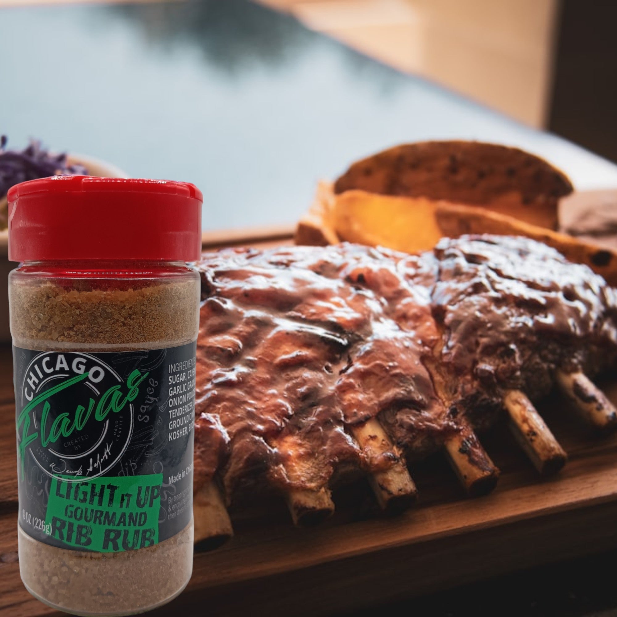 Chicago Flavas Light It Up Rib Rub 🔥
