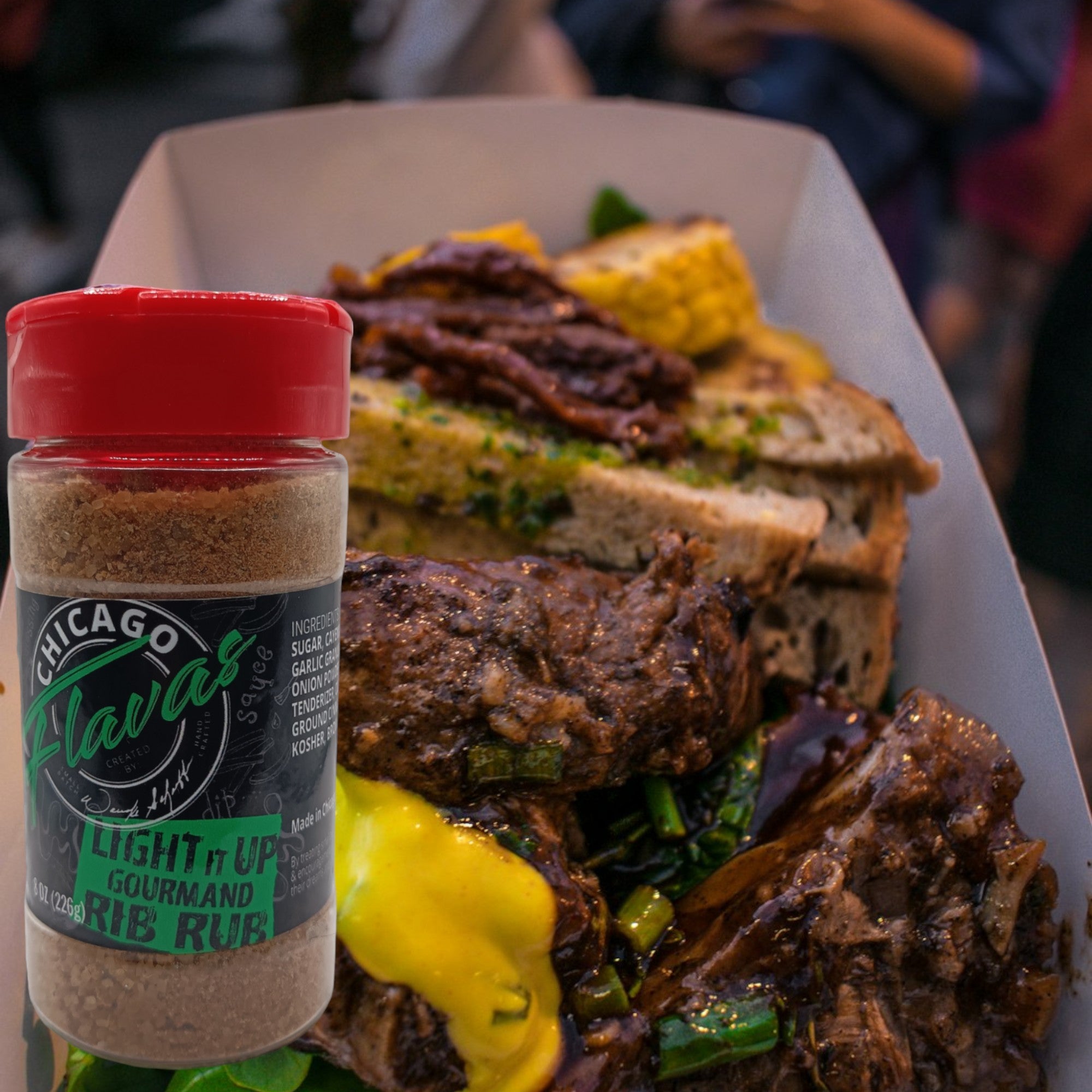 Chicago Flavas Light It Up Rib Rub 🔥