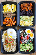 Corporate Breakfast Hot Meal preparation